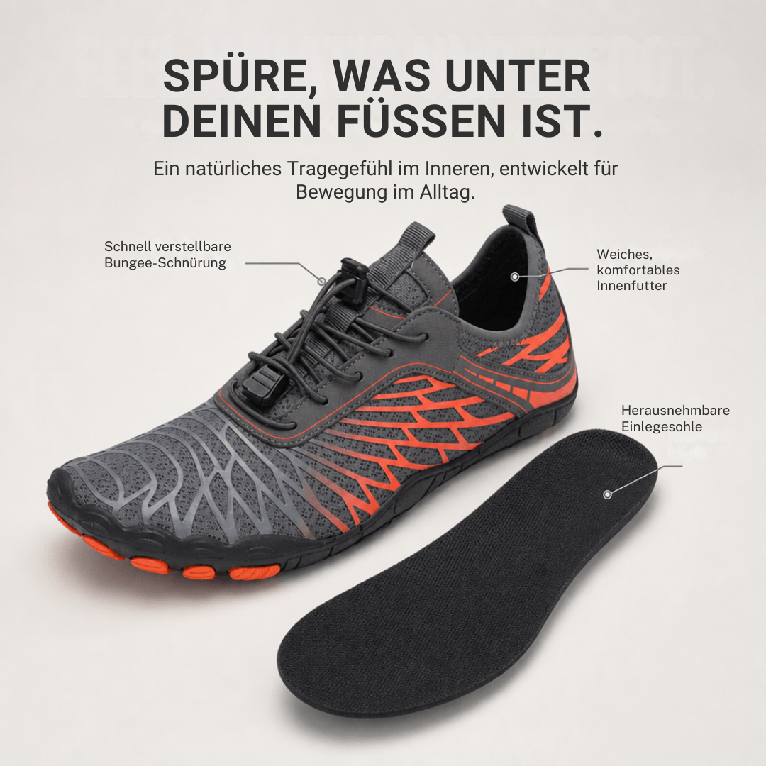BareFlex Barfußschuhe mit 4-mm-Sohle, Unisex – Ansicht 32