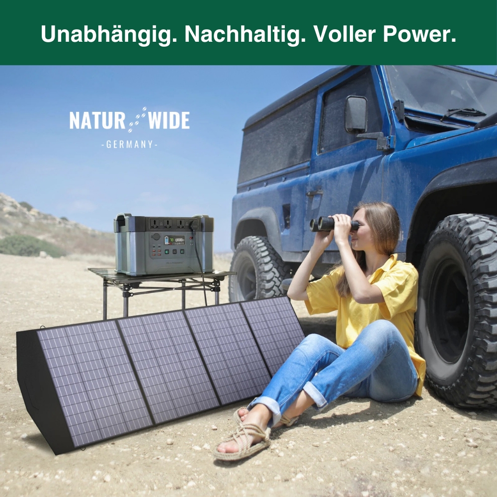 Faltbares Solarpanel 100 W / 200 W, IP66 – Ansicht 7