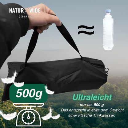 SitzFix Bodenstuhl mit Rückenlehne, nur 500 g – Ansicht 2