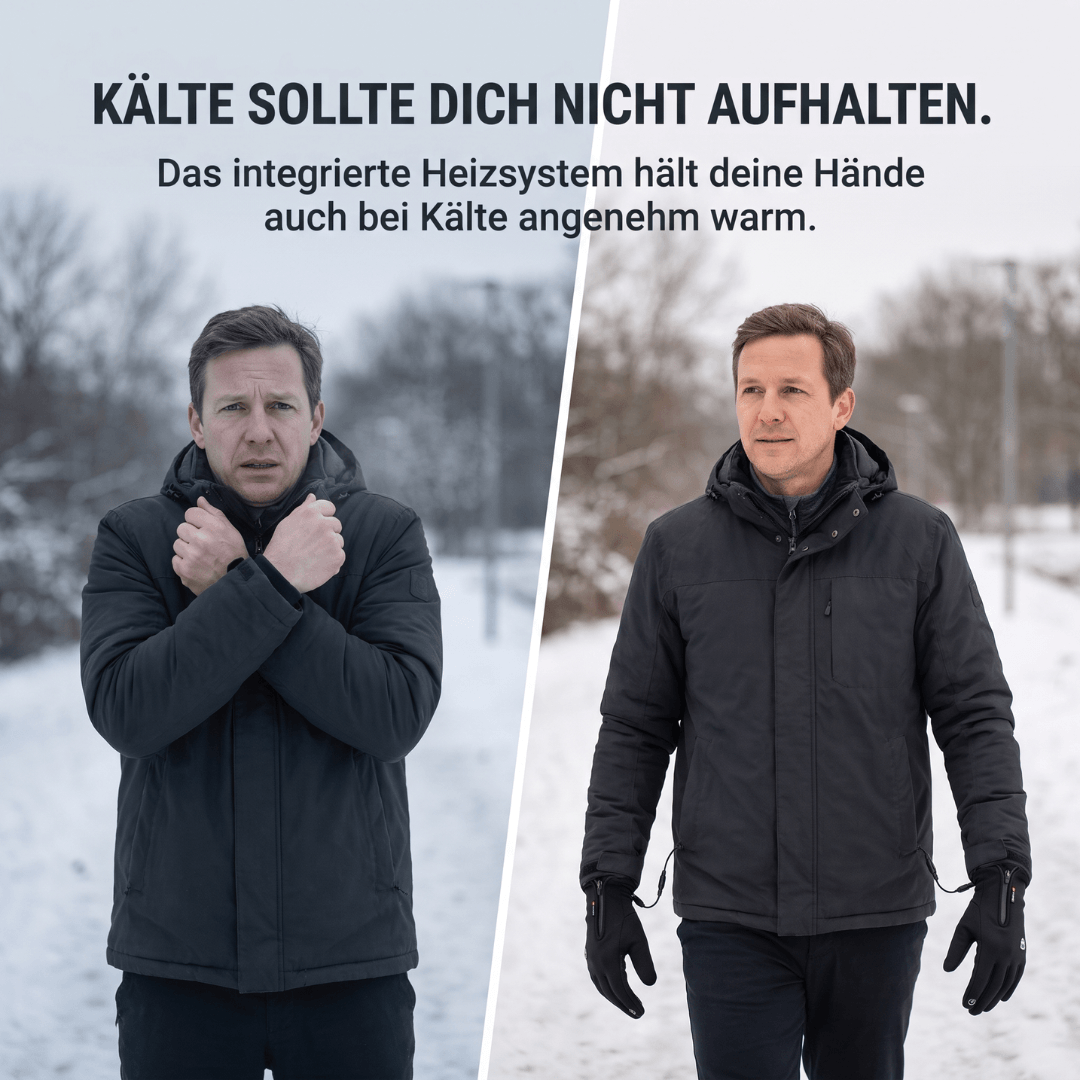 Beheizte USB-Handschuhe mit Touchscreen-Funktion – Ansicht 6