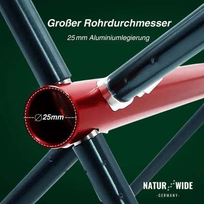 Leichter Campingstuhl, hohe Lehne, 1,3 kg – Ansicht 7