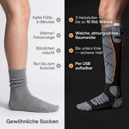 Beheizte Socken aus Baumwolle, 3 Heizstufen – Ansicht 6