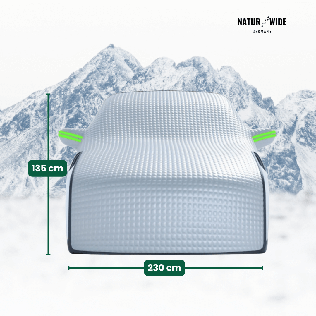 Frontscheibenabdeckung gegen Frost und Sonne – Ansicht 7