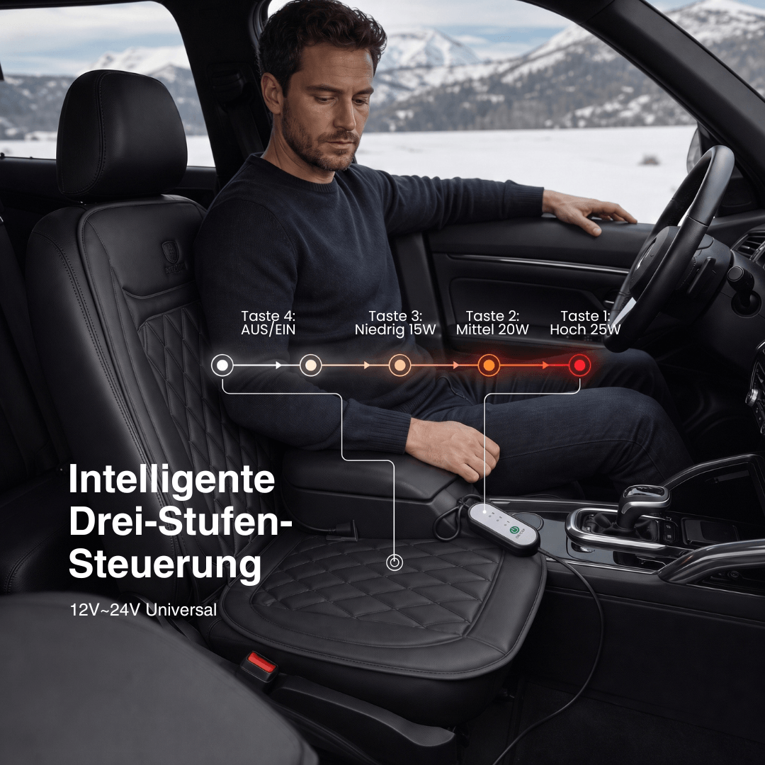 Beheizte Autositzauflage 12 V, warm in 30 Sek. – Ansicht 10