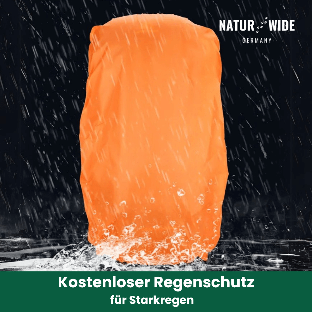 Trekkingrucksack 70 L mit Hüftgurt & Mesh-Rücken – Ansicht 8