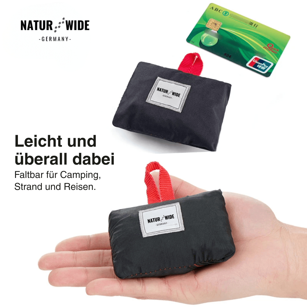 Taschen-Picknickdecke, wasserabweisend, ab 35 g – Ansicht 5