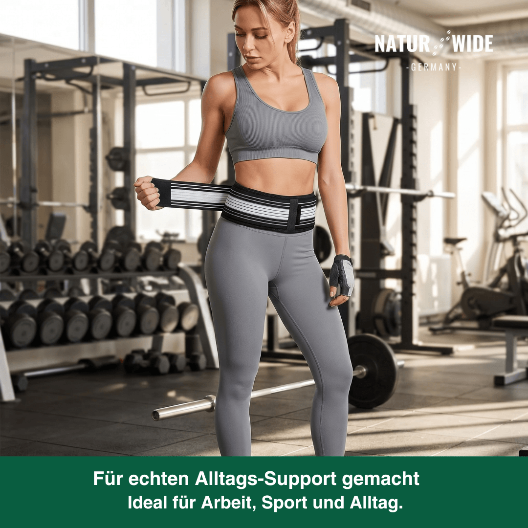 Kompressionsgürtel für Hüfte & unteren Rücken – Ansicht 4
