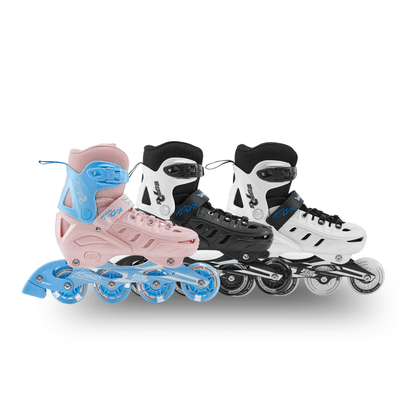 Größenverstellbare Inline Skates mit LED-Rollen – Ansicht 21