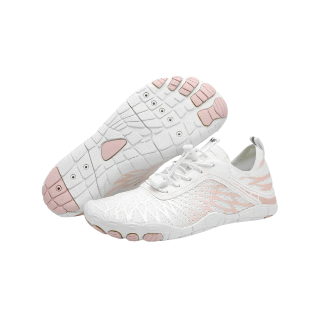 BareFlex Barfußschuhe mit 4-mm-Sohle, Unisex – Weiß