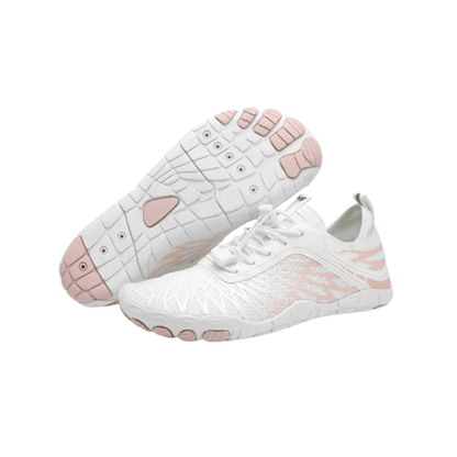 BareFlex Barfußschuhe mit 4-mm-Sohle, Unisex – Weiß
