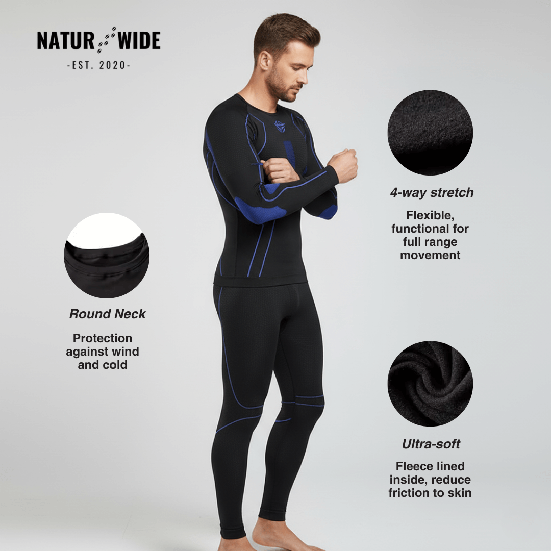Thermo-Unterwäsche-Set Herren mit Kompression – Ansicht 4