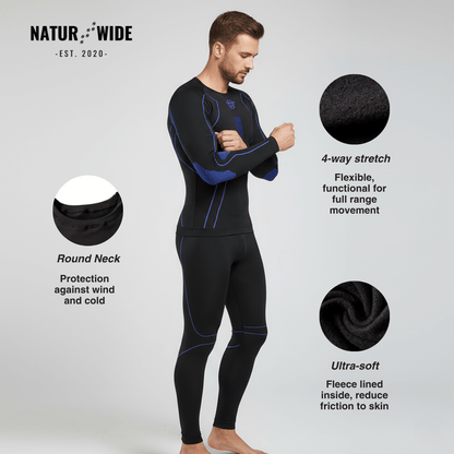 Thermo-Unterwäsche-Set Herren mit Kompression – Ansicht 4
