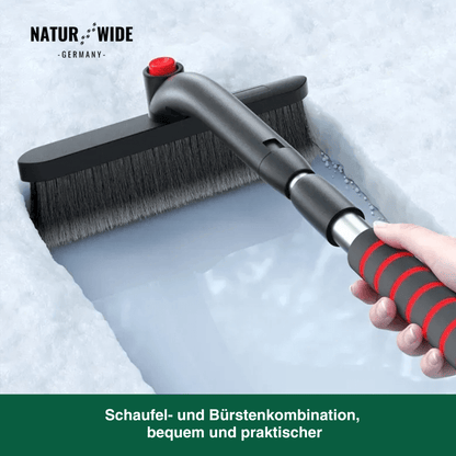 Teleskop-Schneebürste mit Eiskratzer, 2-in-1 – Ansicht 8