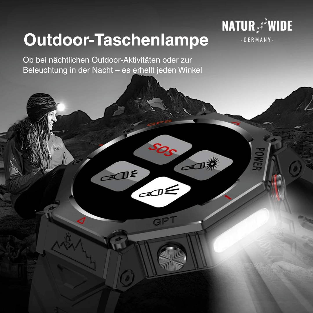 Outdoor-Smartwatch mit GPS, AMOLED & 10 ATM – Ansicht 6