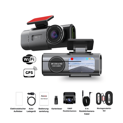 4K-Dashcam mit Sony-Sensor, WLAN & App – Ansicht 9