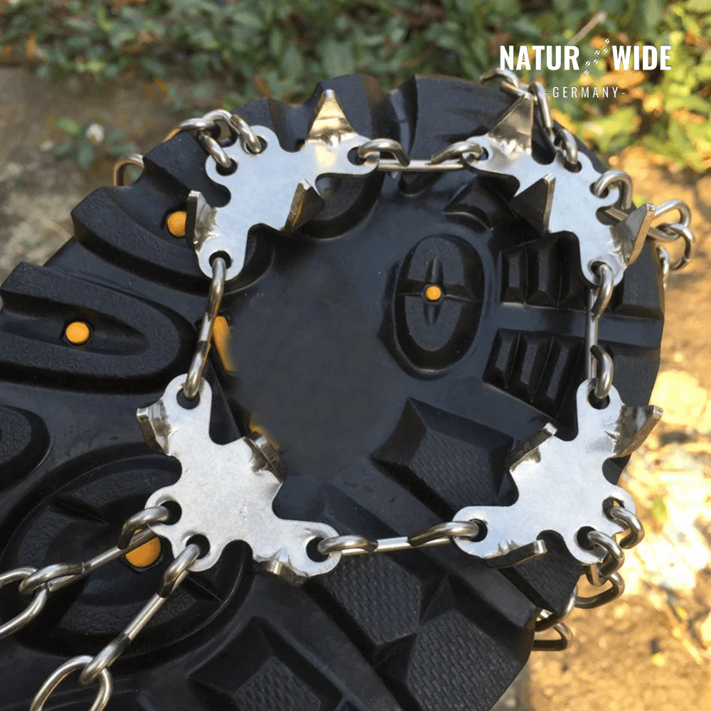 Schuhspikes für Eis und Schnee, Edelstahl – Ansicht 8