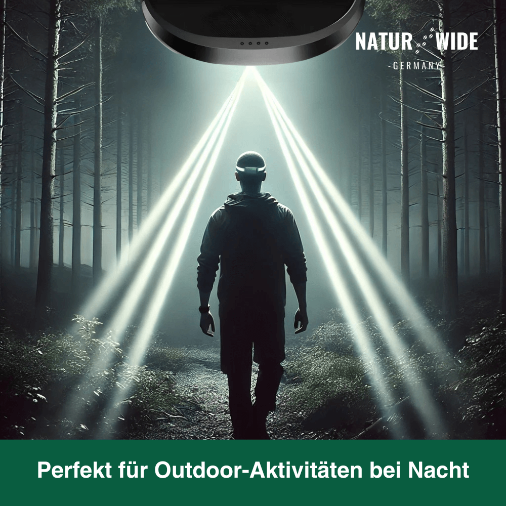 Stirnlampe Pro mit 400 Lumen, USB-C, Rotlicht – Ansicht 16
