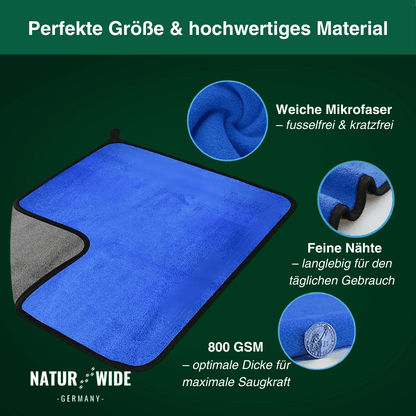 Mikrofasertücher für Auto, Glas & Spiegel – Ansicht 5