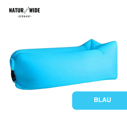 Aufblasbares Luftsofa ohne Pumpe, 200 × 70 cm – Ansicht 12