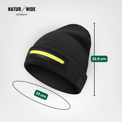 LED-Mütze mit Licht, USB-Akku, unisex – Ansicht 18