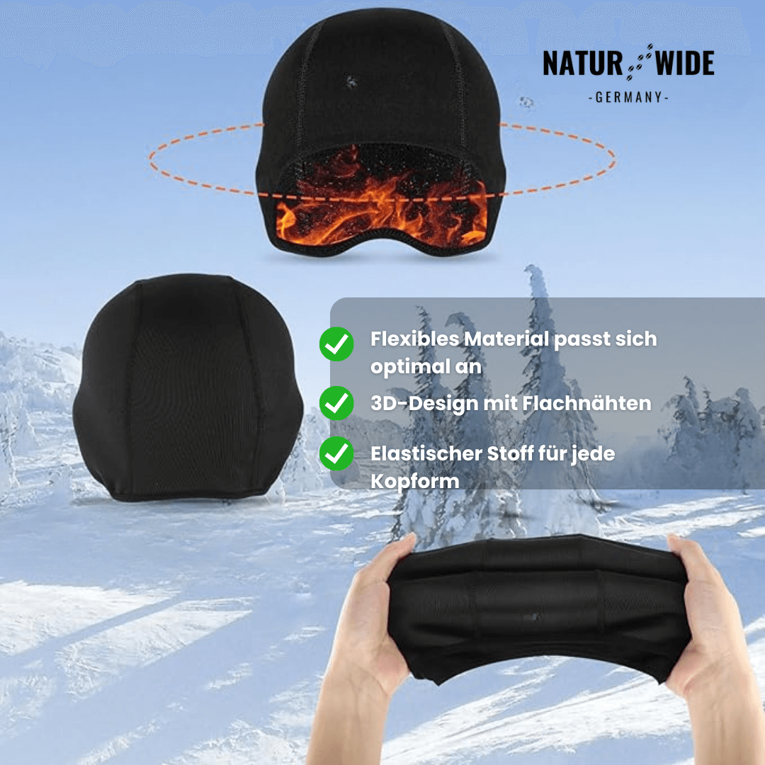 Helm-Unterziehmütze mit Fleece für den Winter – Ansicht 7
