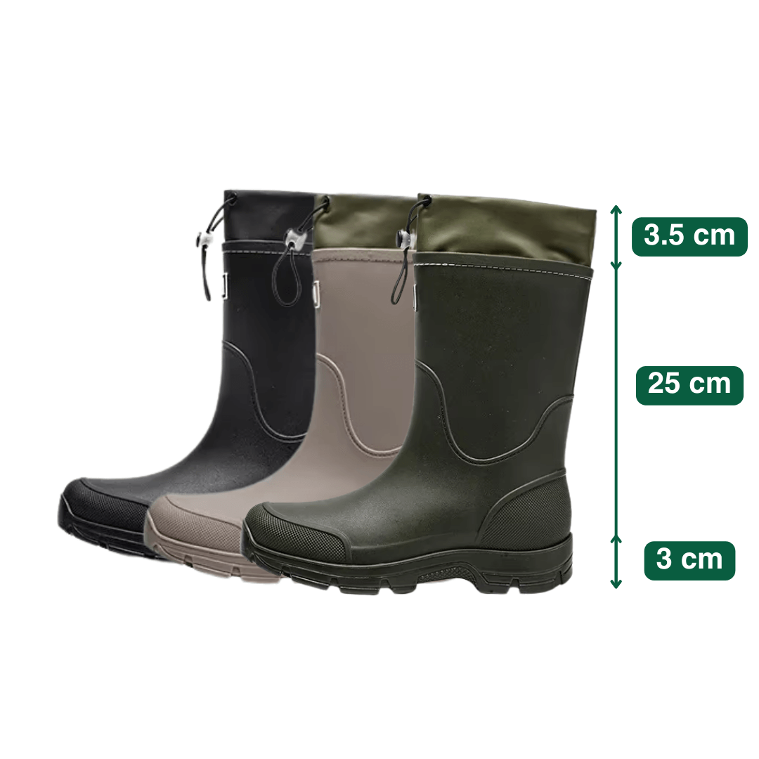 Wasserdichte Gummistiefel unisex, rutschfest – Ansicht 13