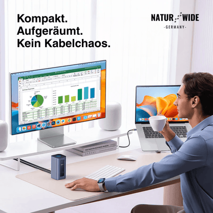 USB-C-Dockingstation 12-in-1, 2 × 4K HDMI – Ansicht 10