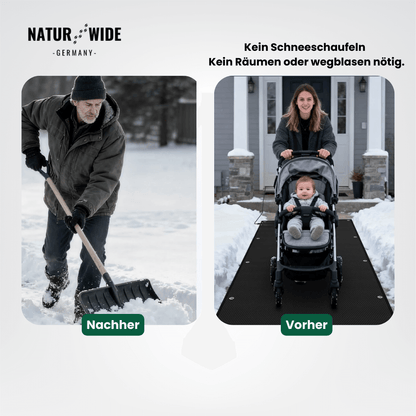 Beheizte Schneeschmelzmatte für Treppe & Weg – Ansicht 9