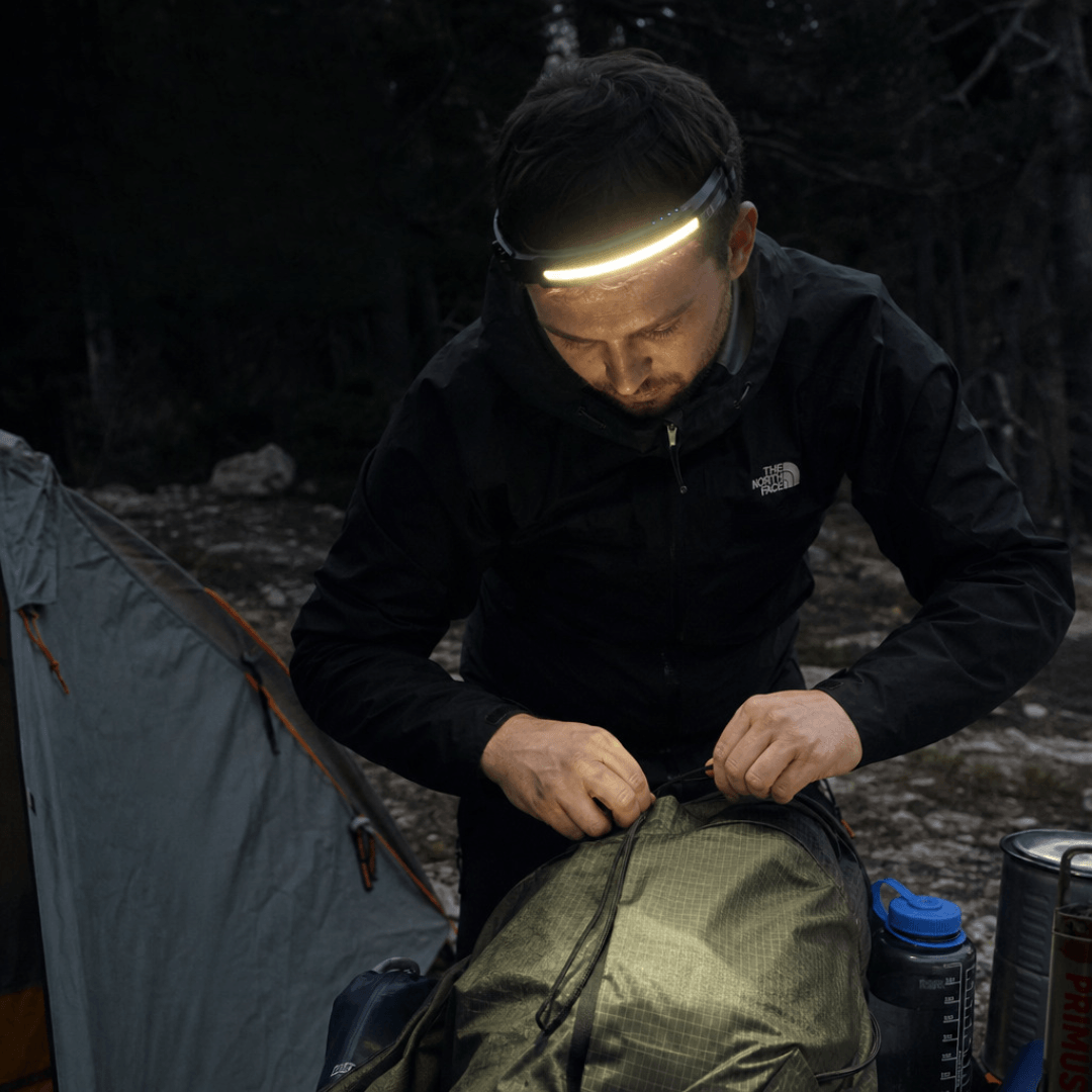Stirnlampe Pro mit 400 Lumen, USB-C, Rotlicht – Ansicht 28