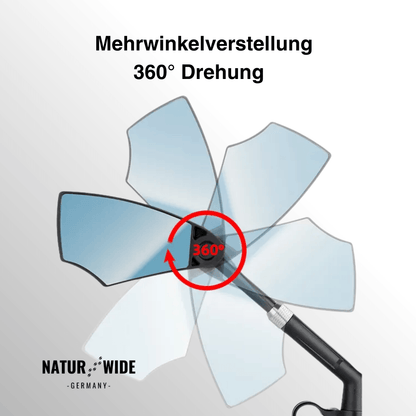 Fahrrad-Rückspiegel, 360° drehbar, entspiegelt – Ansicht 3