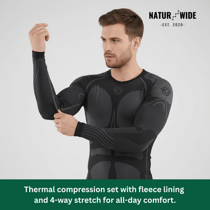 Thermo-Unterwäsche-Set Herren mit Kompression – Ansicht 3