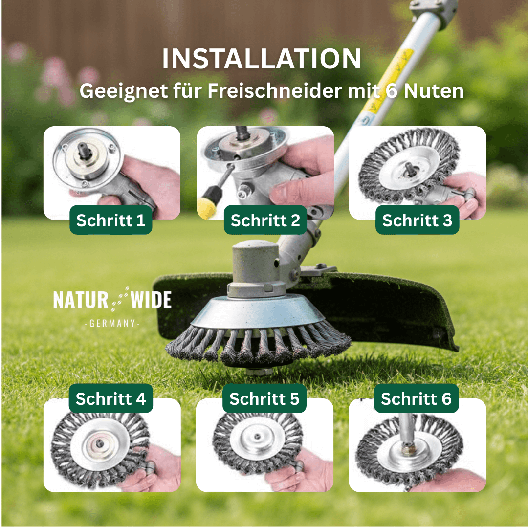ProTrim 2.0: Stahldraht-Trimmerkopf für Fugen – Ansicht 9
