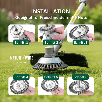 ProTrim 2.0: Stahldraht-Trimmerkopf für Fugen – Ansicht 9