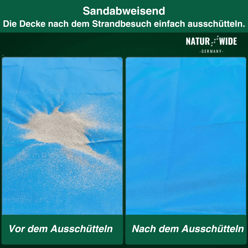 Wasserdichte Picknickdecke & Stranddecke – Ansicht 5