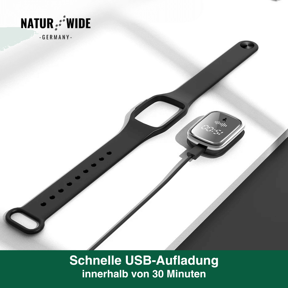 Mosquito Guard Ultraschall-Armband mit LED – Ansicht 4
