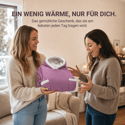 Oversize Deckenhoodie aus Flanell mit Kapuze – Ansicht 15