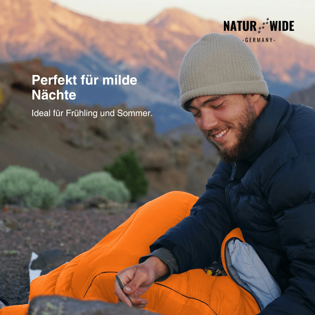 Ultraleichter Deckenschlafsack, 680 g, 15 °C – Ansicht 9