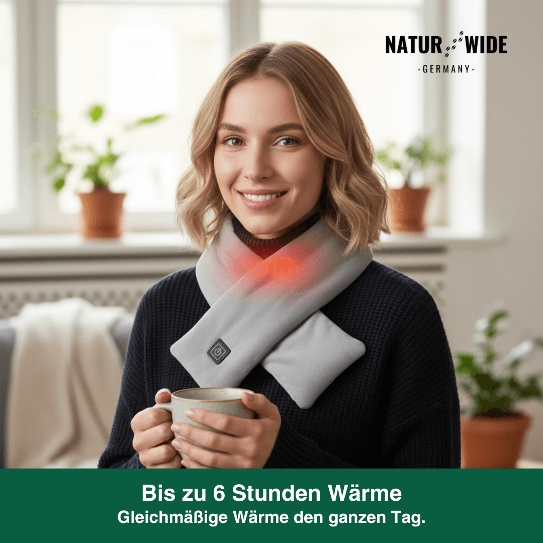 Beheizter Schal mit USB, waschbar, 86 g – Ansicht 2