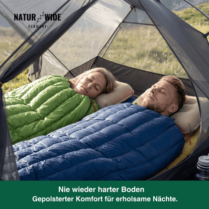 Daunenschlafsack 90 % Gänsedaunen, 725 g – Ansicht 7