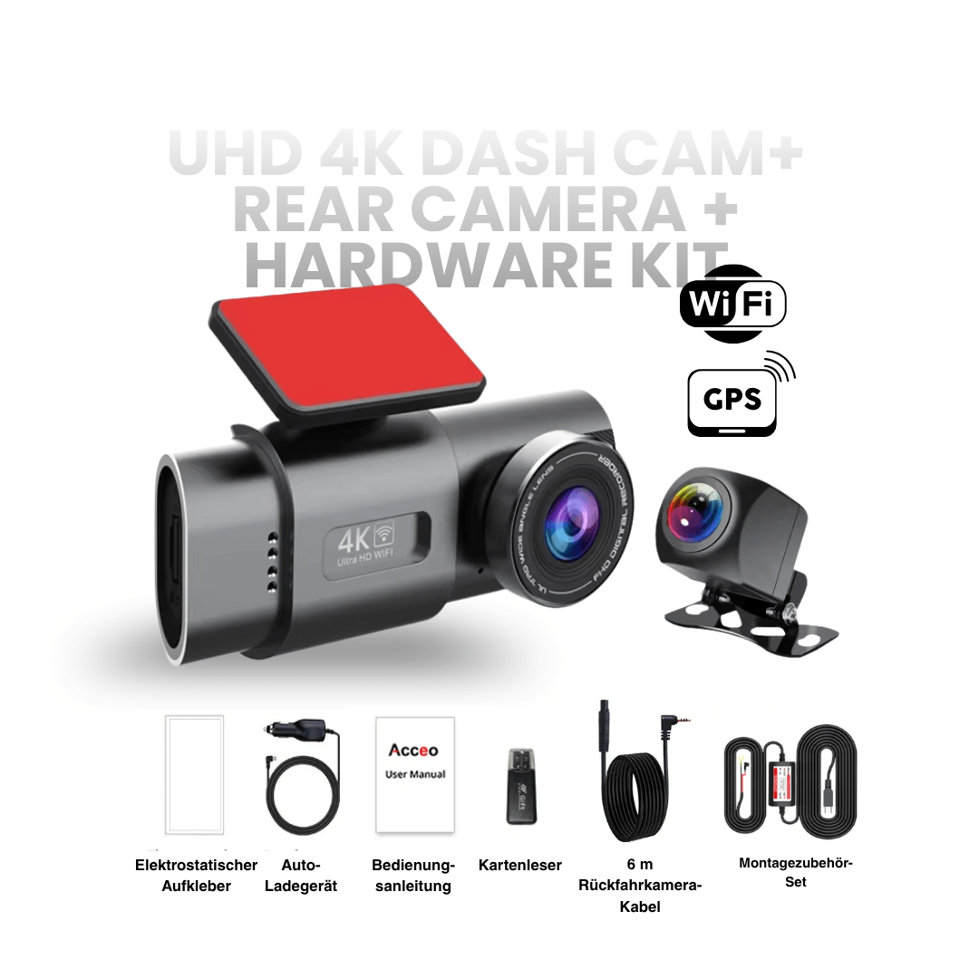 4K-Dashcam mit Sony-Sensor, WLAN & App – Ansicht 22