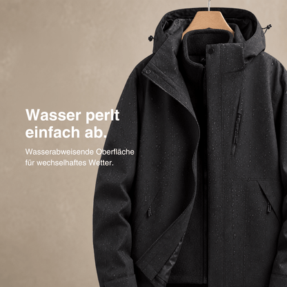 Damen Regenjacke 2-in-1 mit Fleece-Innenjacke – Ansicht 11