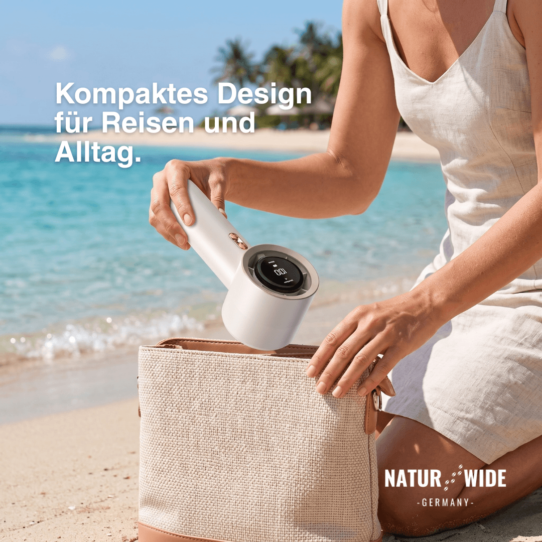 Hand-Ventilator mit 199 Stufen und USB-C – Ansicht 8