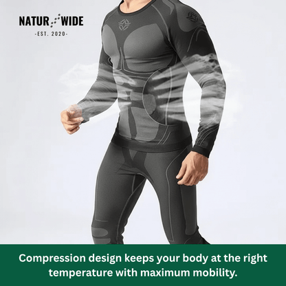 Thermo-Unterwäsche-Set Herren mit Kompression – Ansicht 6