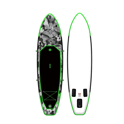 Aufblasbares SUP-Board 350 cm, Komplettset – Grün