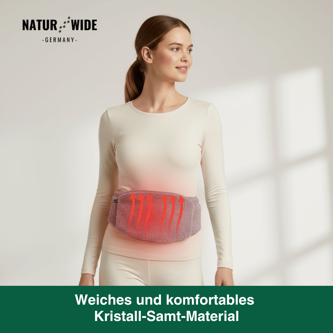 USB-Wärmegürtel mit 3 Heizstufen, 105 cm lang – Ansicht 4
