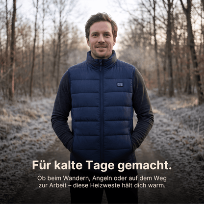 Beheizte Weste mit 9 Heizzonen für Powerbank – Ansicht 9