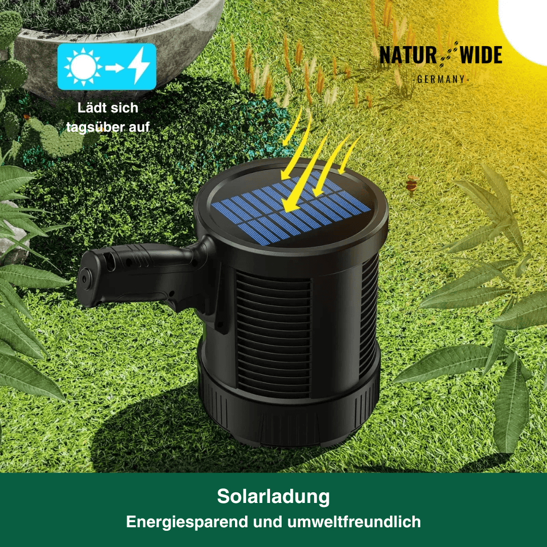 LED-Handstrahler mit Akku, Solar & Powerbank – Ansicht 13