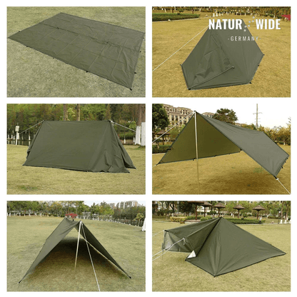 Tarp 3 × 3 oder 4 × 4 m, 3000 mm, UV50+ – Ansicht 2