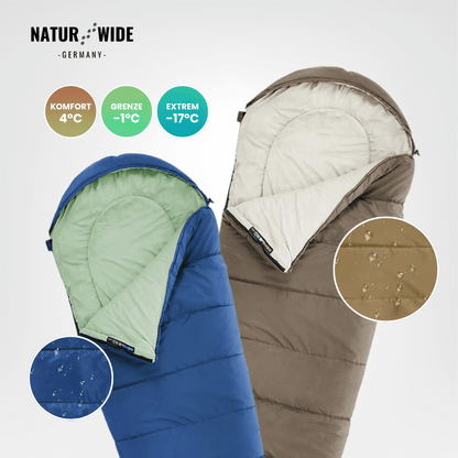 Mumienschlafsack, Komfort bis -1 °C oder -12 °C – Ansicht 10