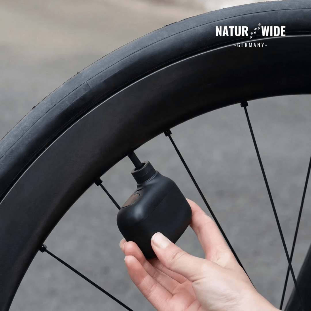 Elektrische Mini-Fahrradpumpe, 6,9 bar, 93 g – Ansicht 15